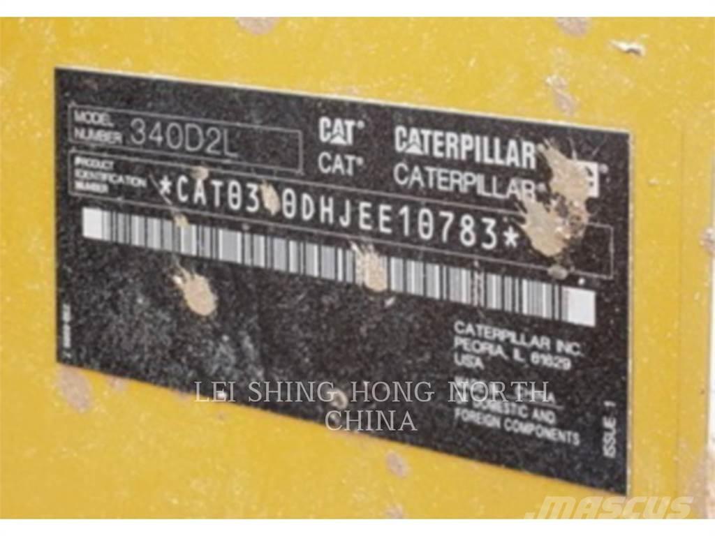 CAT 340D2L Верижен екскаватор