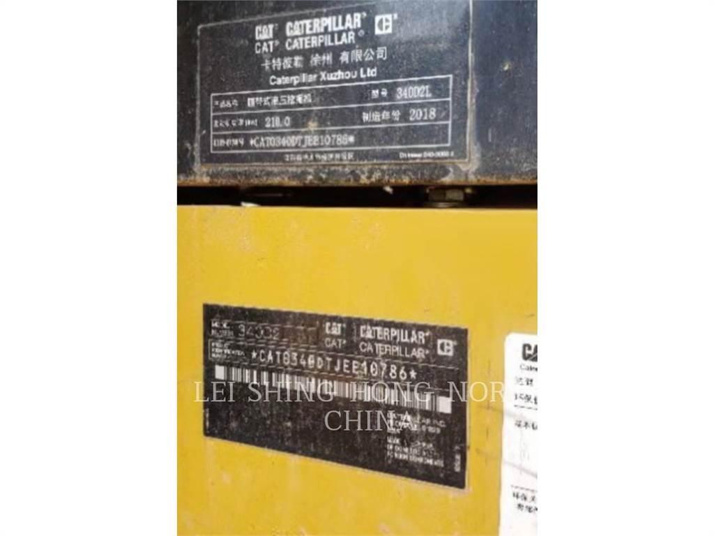 CAT 340D2L Верижен екскаватор