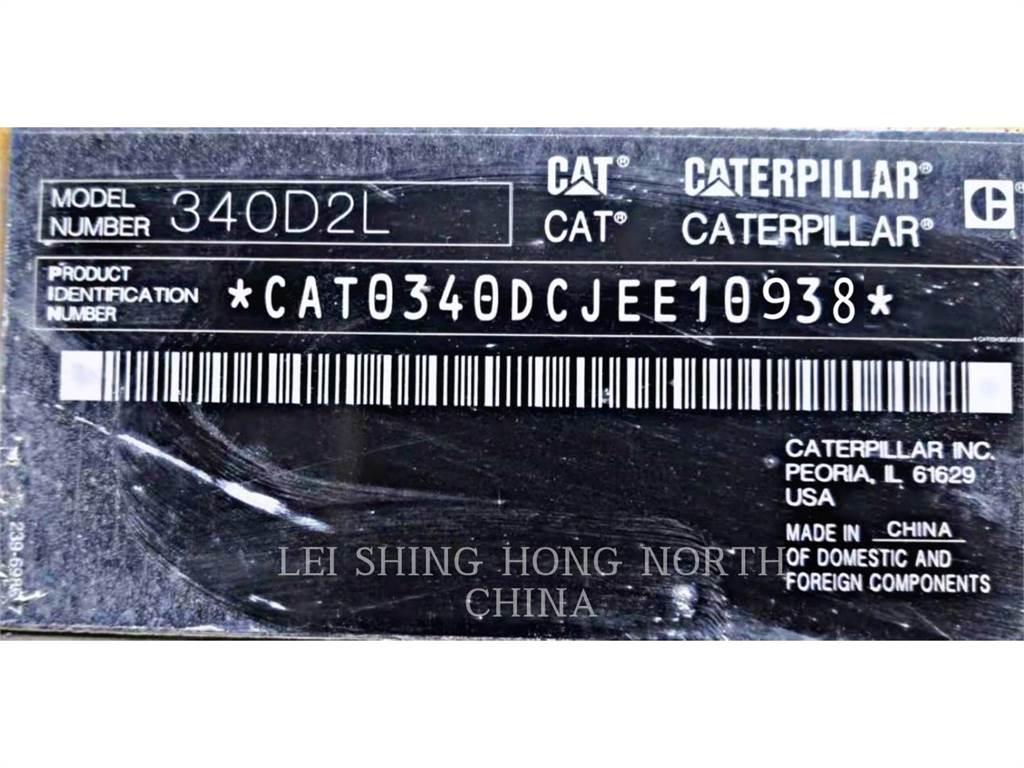 CAT 340D2L Верижен екскаватор