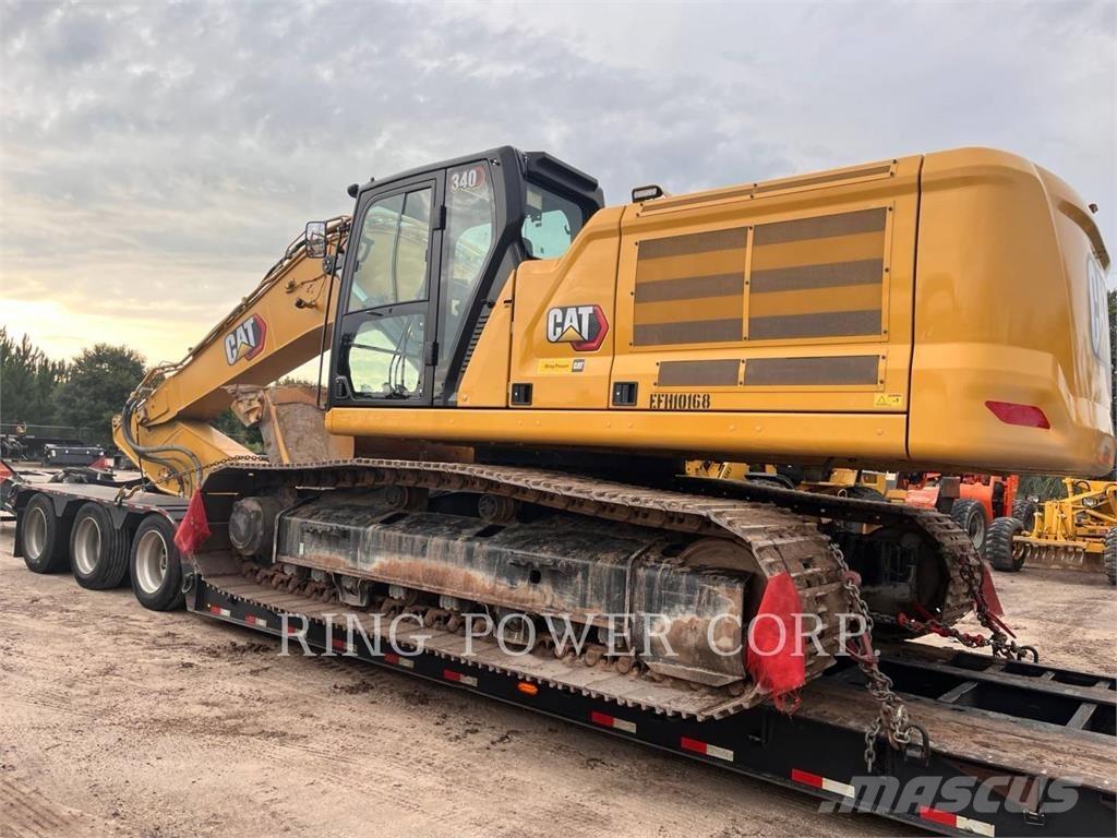 CAT 340EW Верижен екскаватор