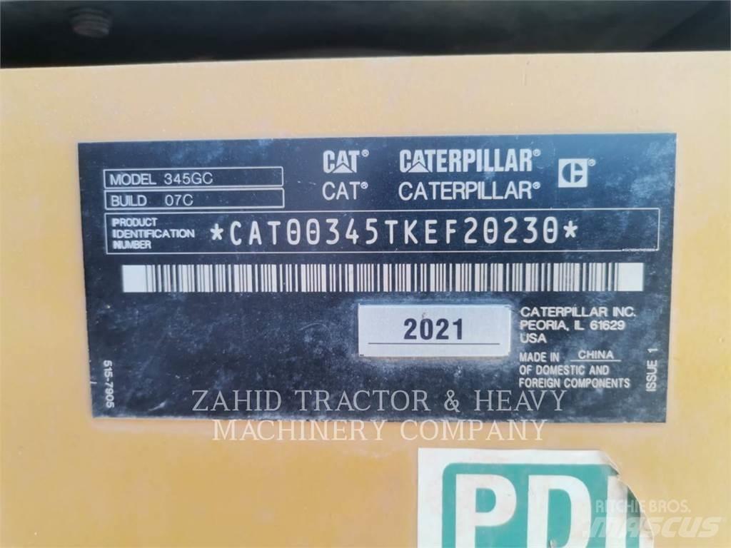 CAT 345-07GC Верижен екскаватор