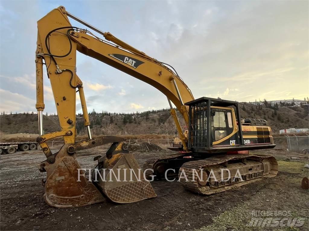 CAT 345B Верижен екскаватор