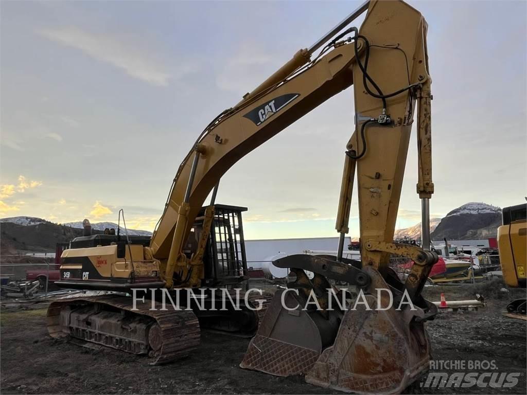 CAT 345B Верижен екскаватор