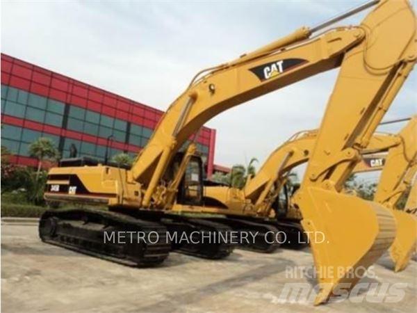 CAT 345B Верижен екскаватор