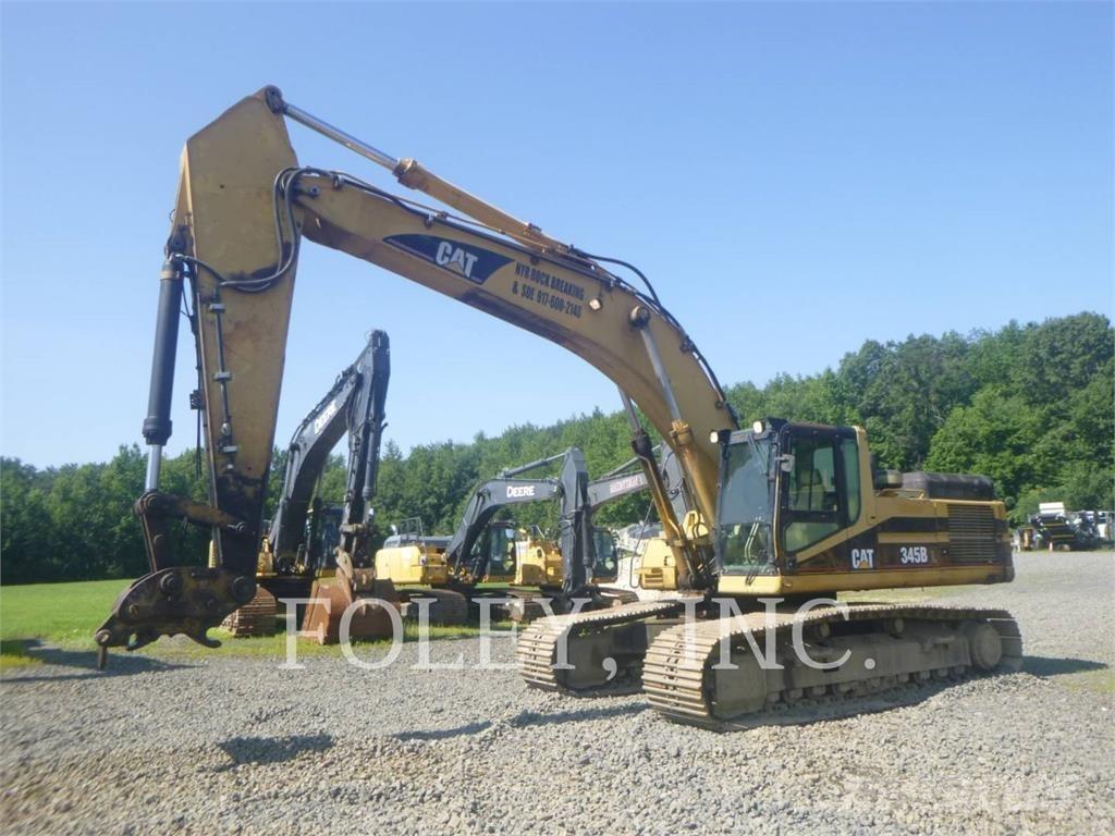 CAT 345BIIL Верижен екскаватор