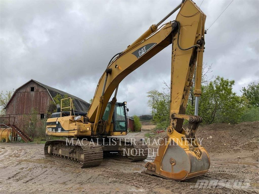 CAT 345BL Верижен екскаватор