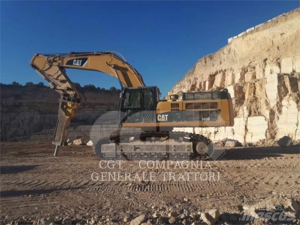 CAT 345D Верижен екскаватор
