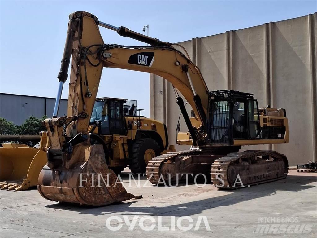 CAT 345D Верижен екскаватор