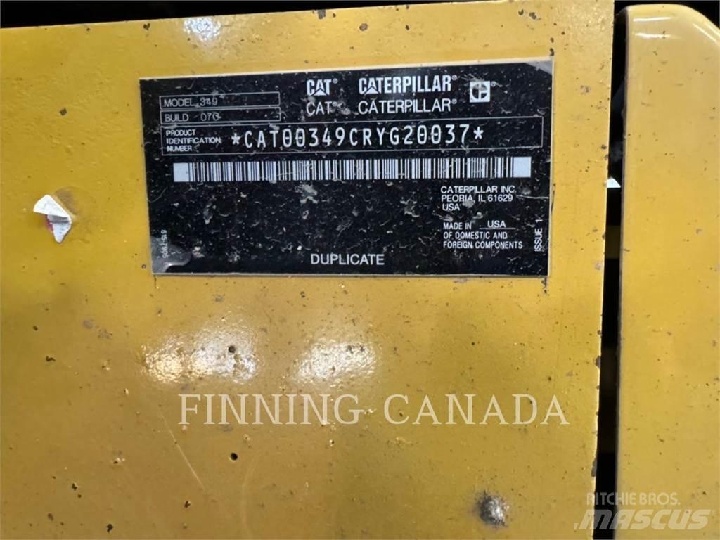 CAT 349-07 Верижен екскаватор