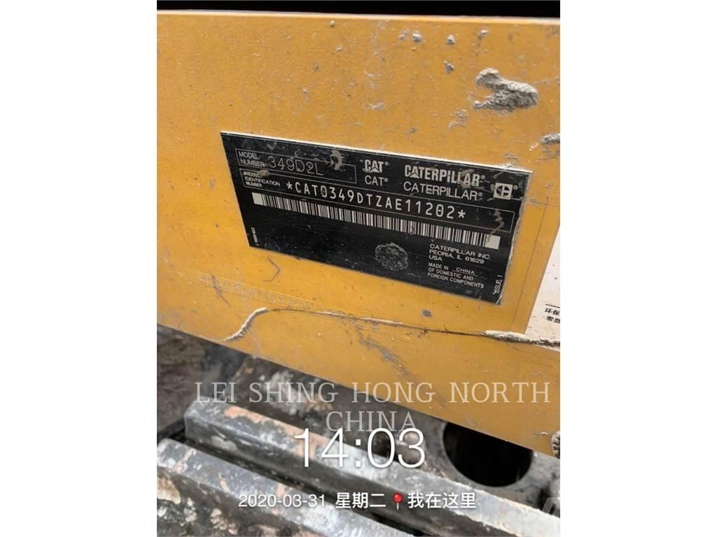 CAT 349 D2 L Верижен екскаватор