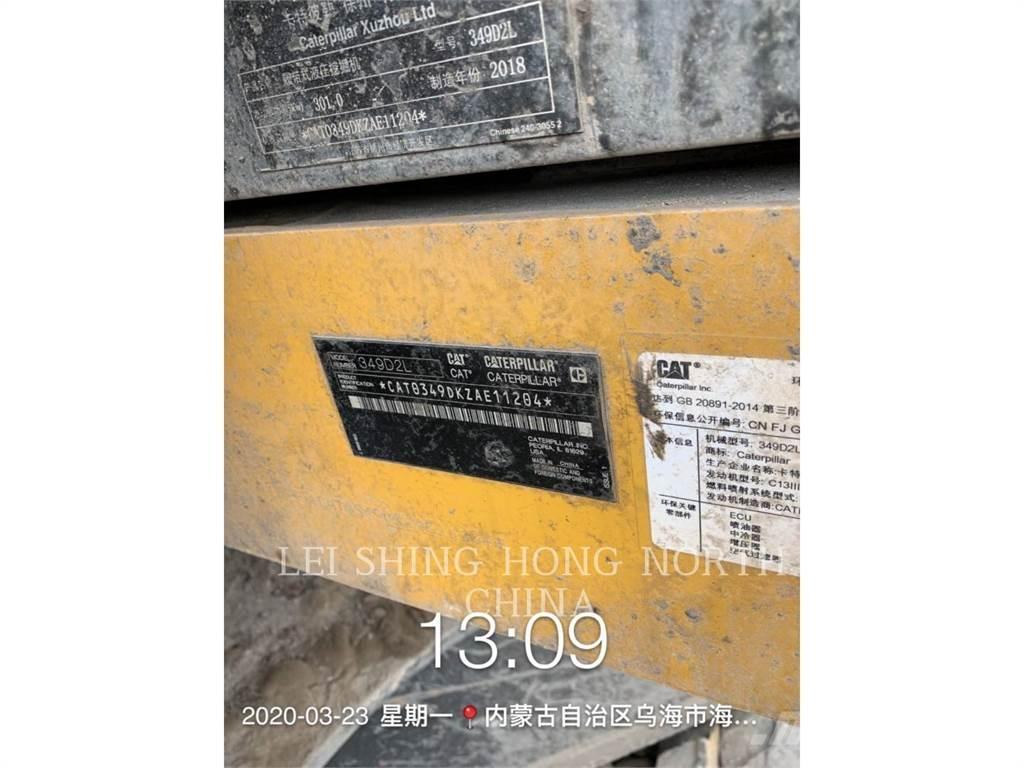 CAT 349 D2 L Верижен екскаватор