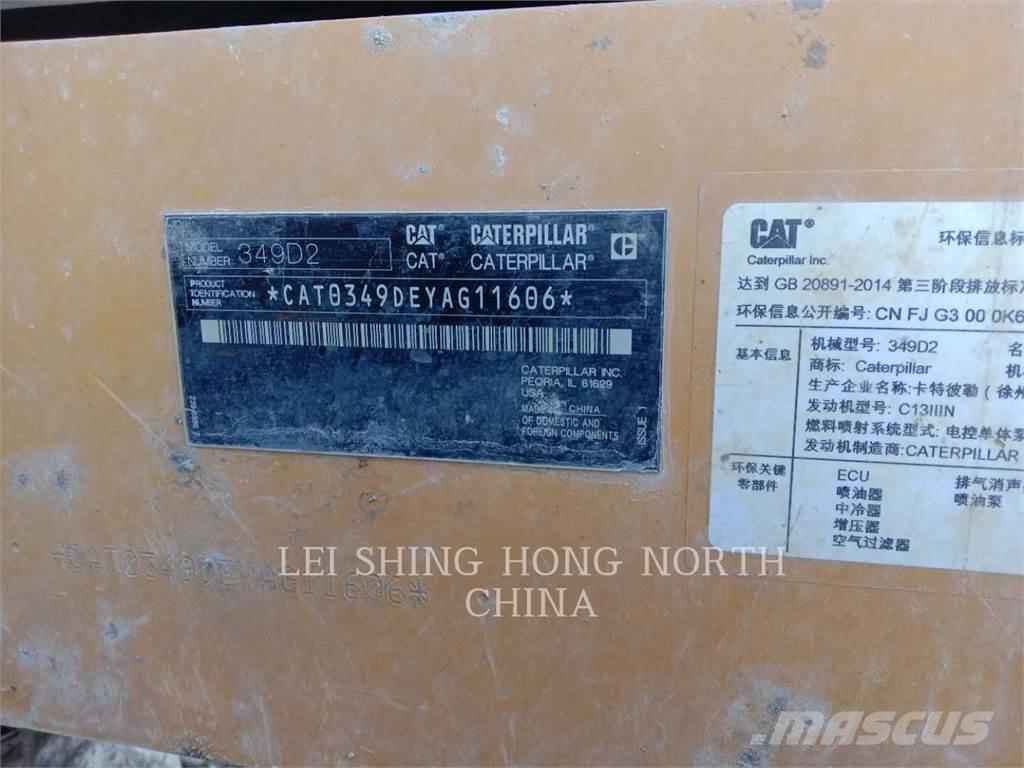 CAT 349D2 Верижен екскаватор