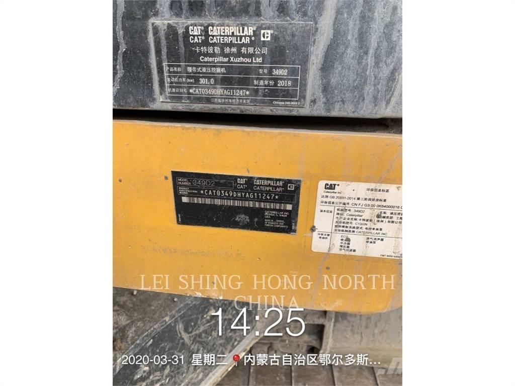 CAT 349D2 Верижен екскаватор
