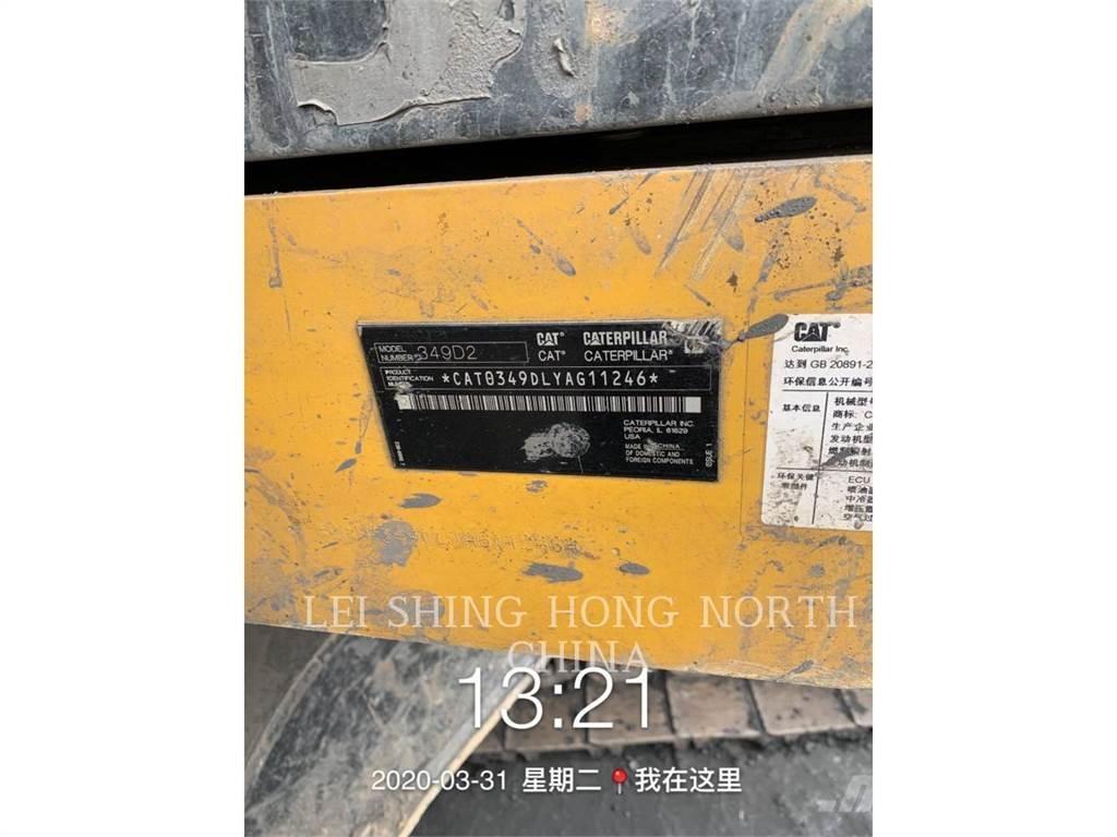 CAT 349D2 Верижен екскаватор
