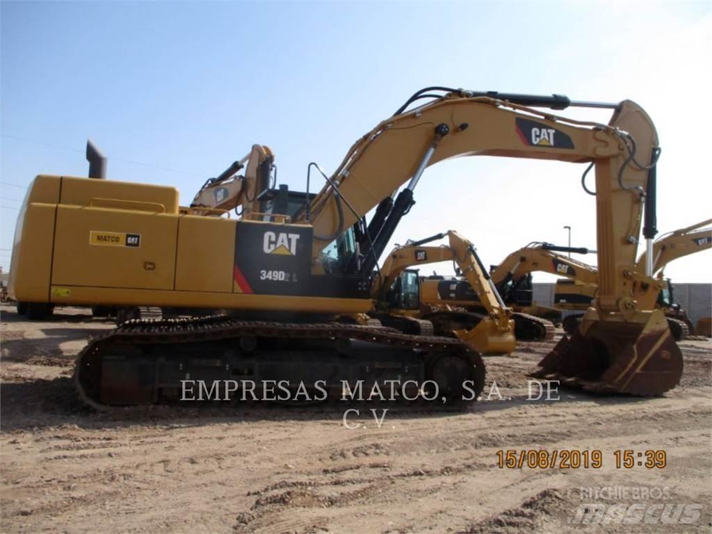 CAT 349D2L Верижен екскаватор