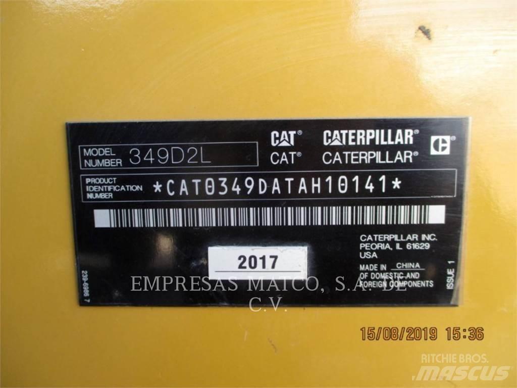CAT 349D2L Верижен екскаватор