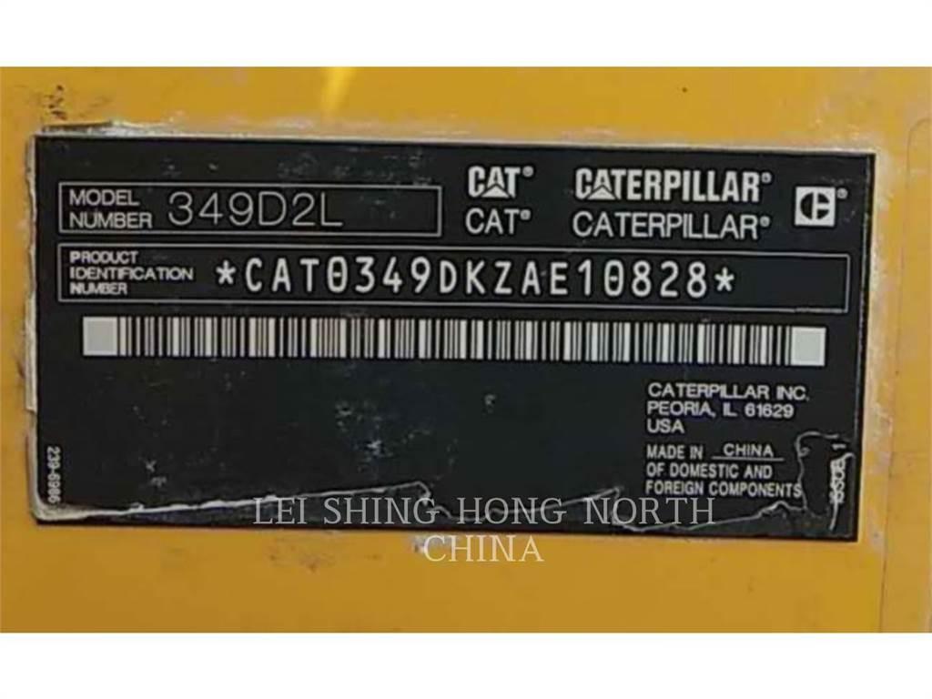 CAT 349D2L Верижен екскаватор