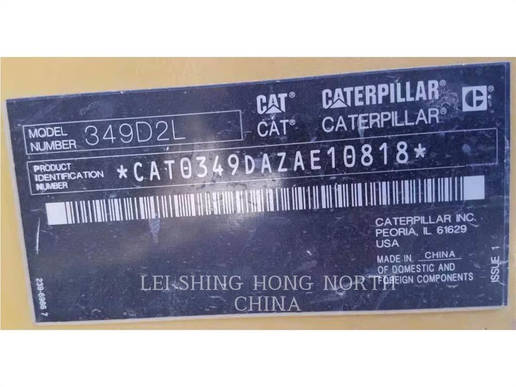 CAT 349D2L Верижен екскаватор
