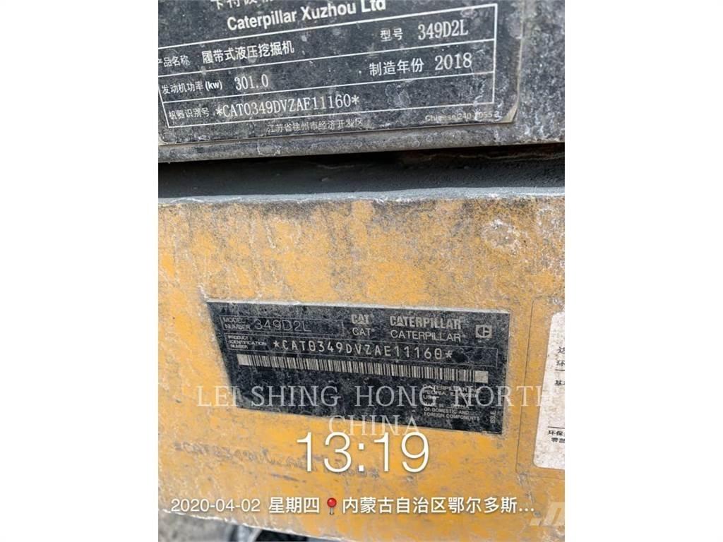 CAT 349D2L Верижен екскаватор