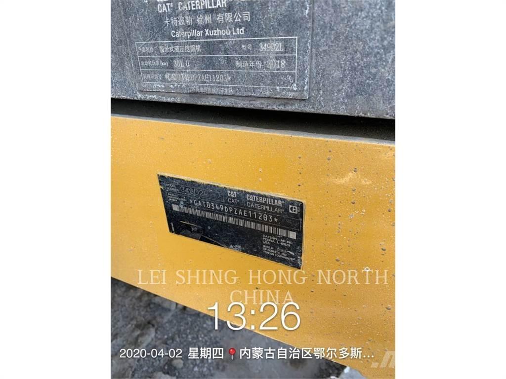 CAT 349D2L Верижен екскаватор