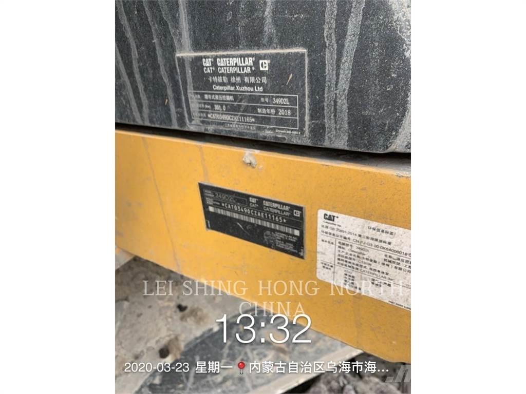 CAT 349D2L Верижен екскаватор