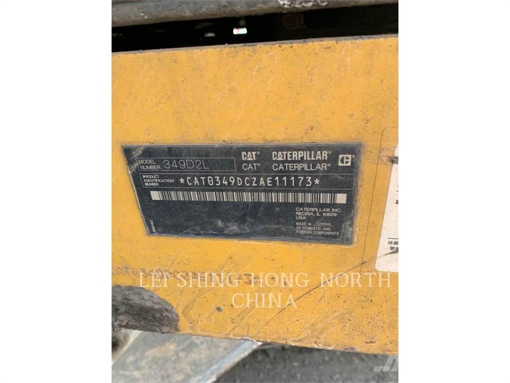 CAT 349D2L Верижен екскаватор