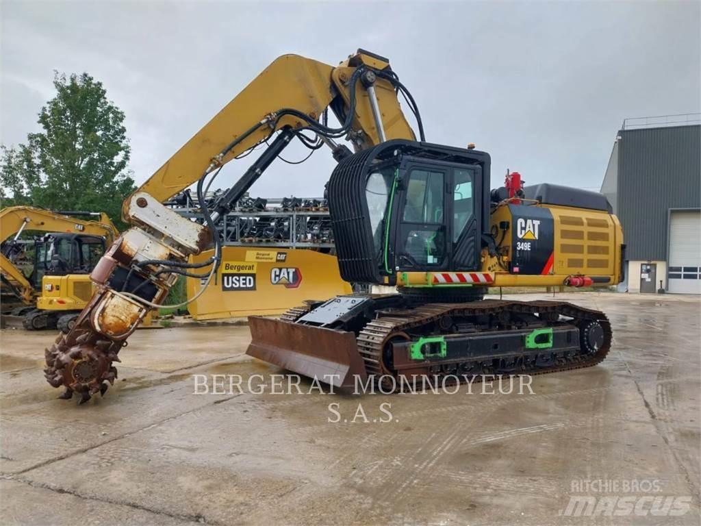 CAT 349E Верижен екскаватор