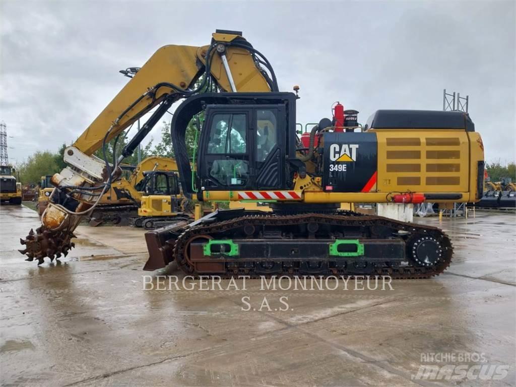 CAT 349E Верижен екскаватор