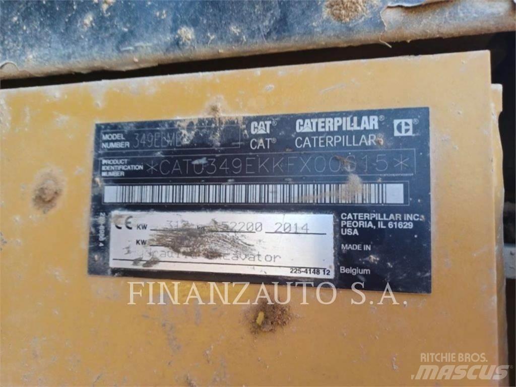 CAT 349E Верижен екскаватор