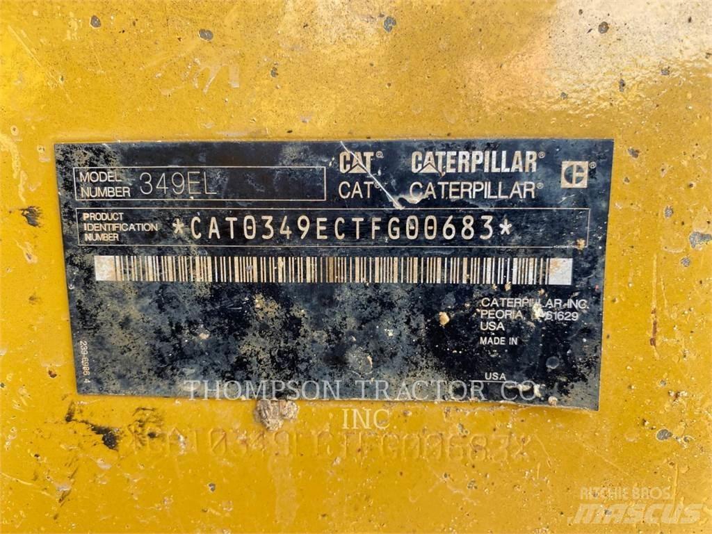 CAT 349EL Верижен екскаватор