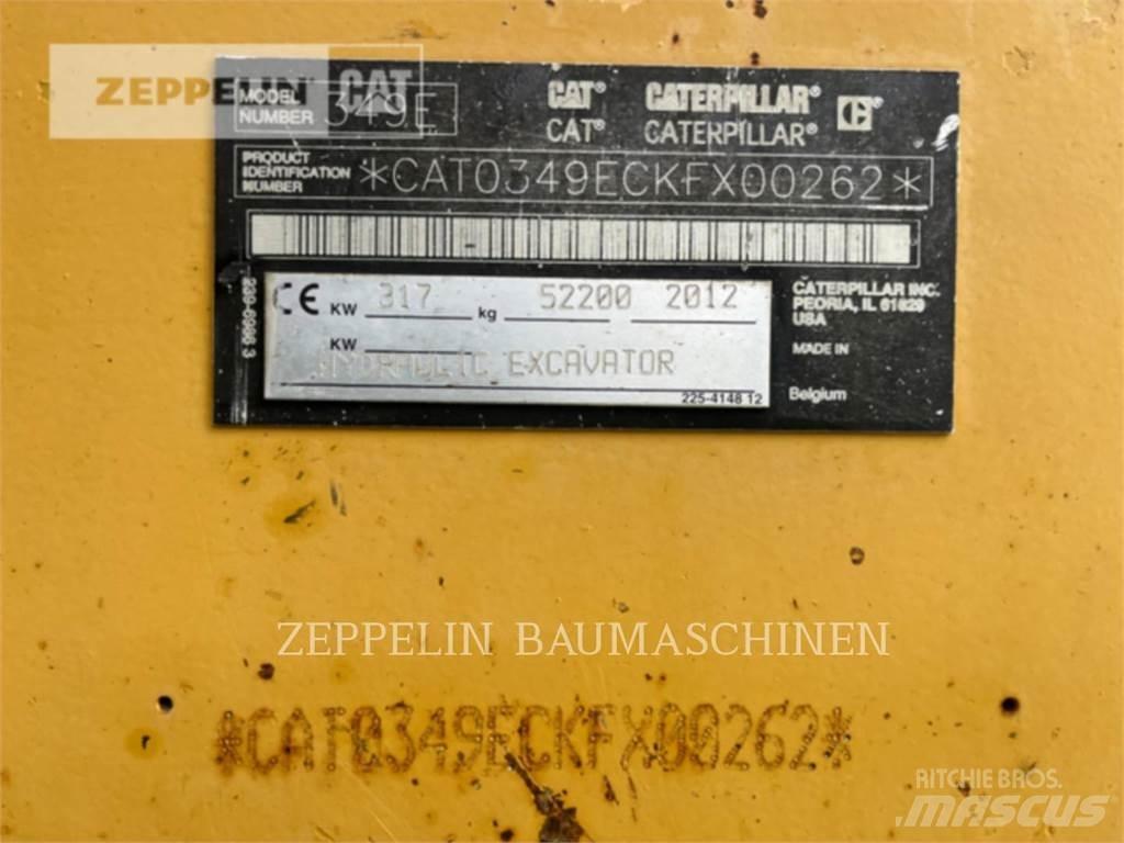 CAT 349EL Верижен екскаватор