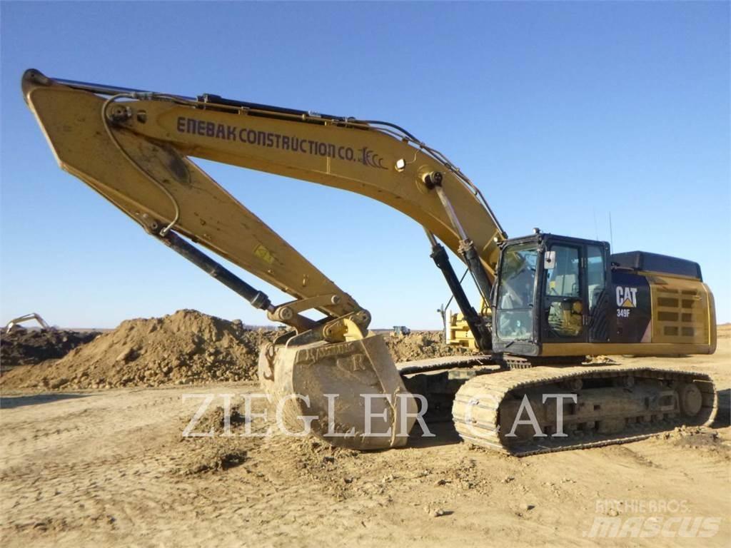 CAT 349F Верижен екскаватор