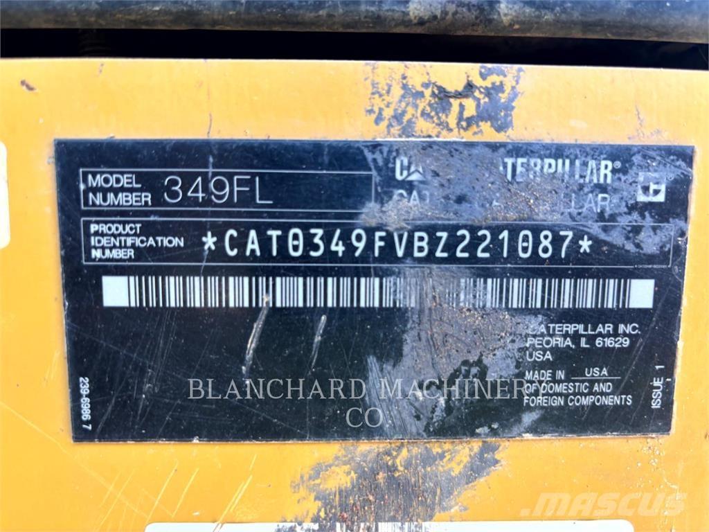 CAT 349F Верижен екскаватор