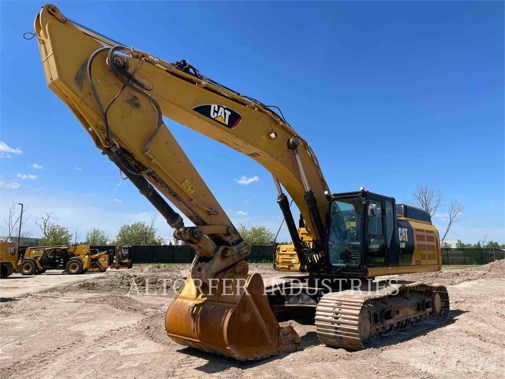 CAT 349FL Верижен екскаватор