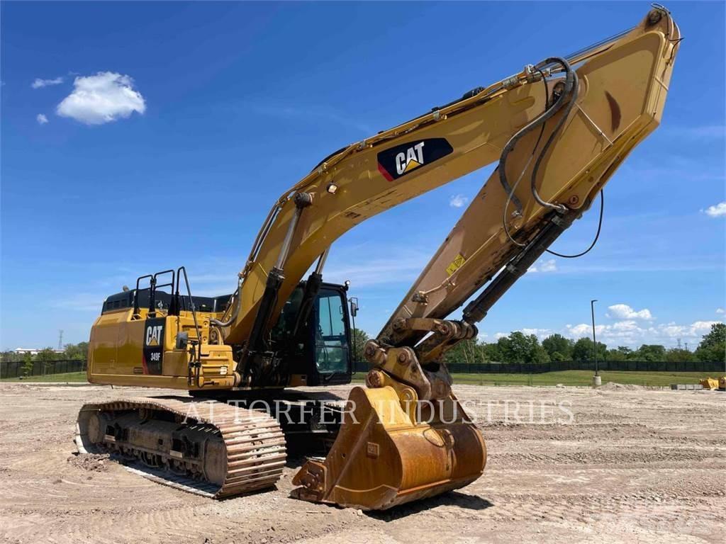 CAT 349FL Верижен екскаватор
