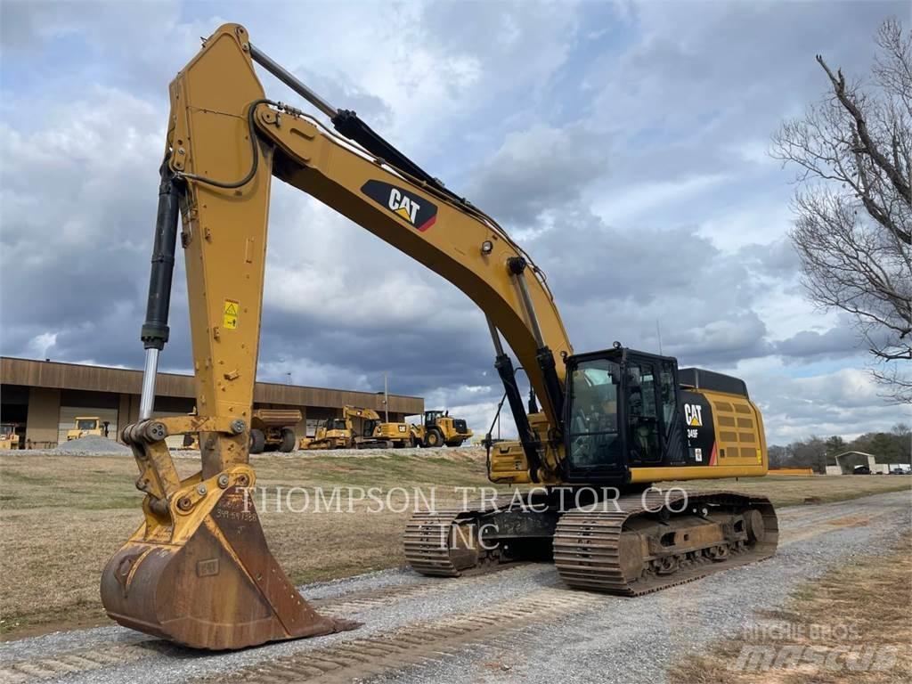 CAT 349FL Верижен екскаватор