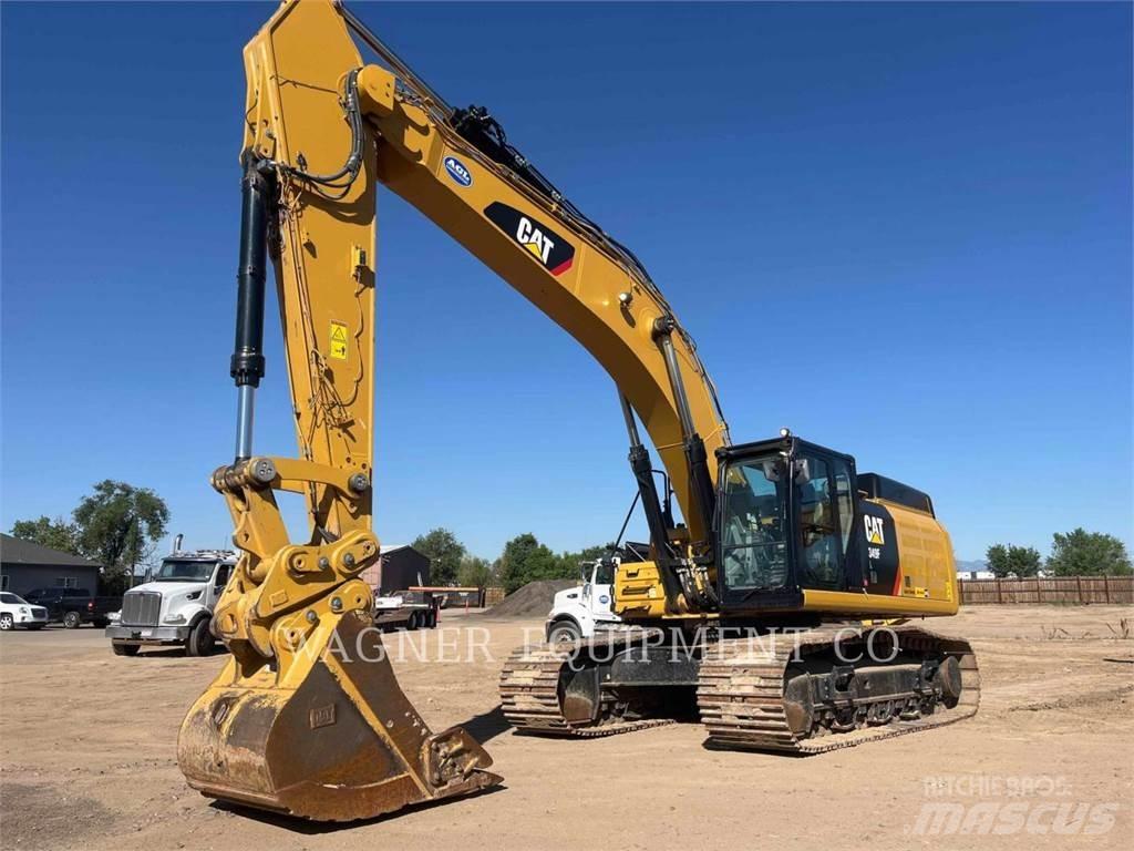 CAT 349FL Верижен екскаватор