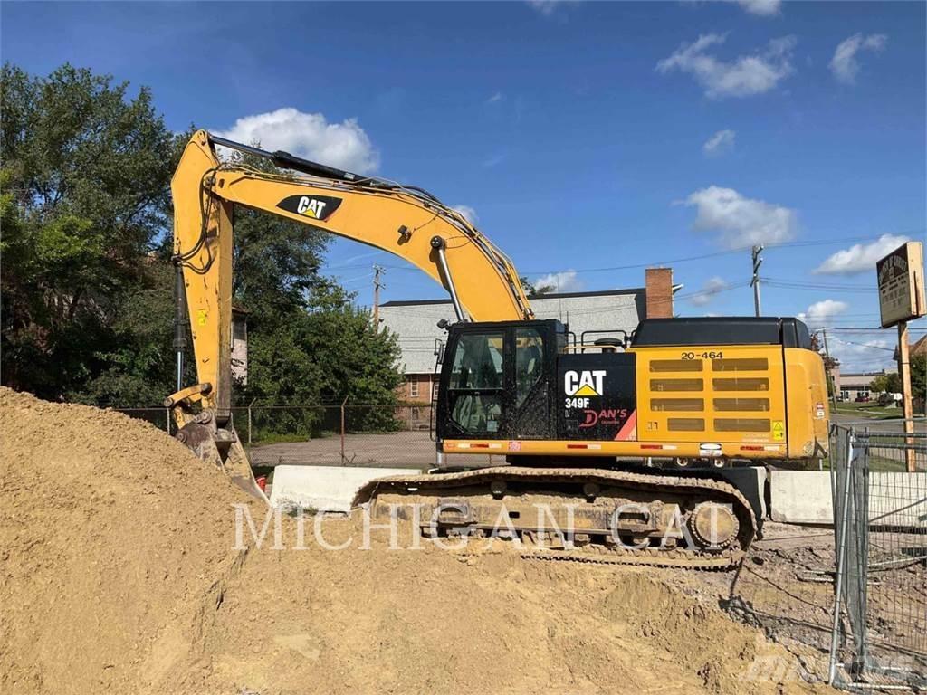 CAT 349FL + Верижен екскаватор