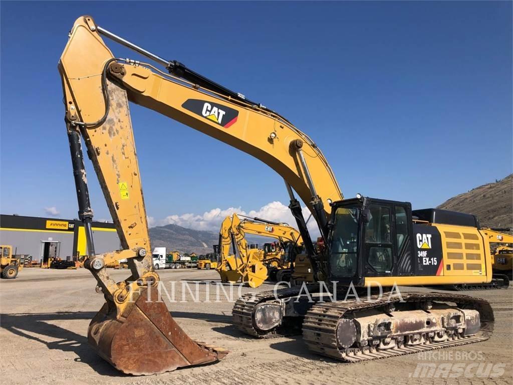 CAT 349FL Верижен екскаватор