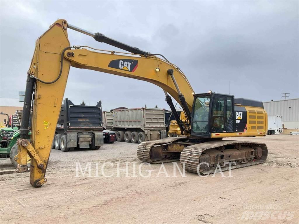 CAT 349FL Верижен екскаватор