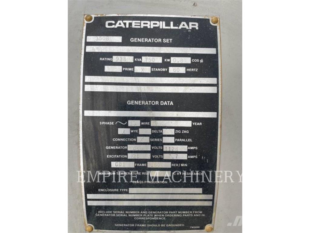 CAT 3508 Дизелови генератори
