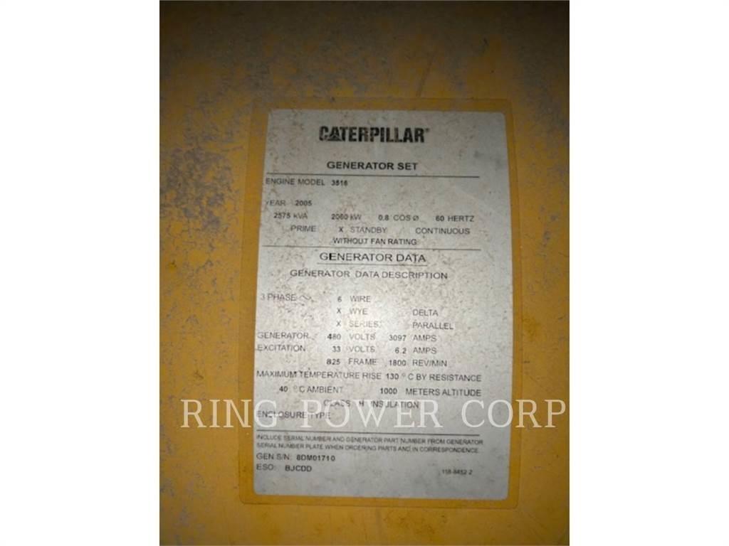 CAT 3516B Дизелови генератори
