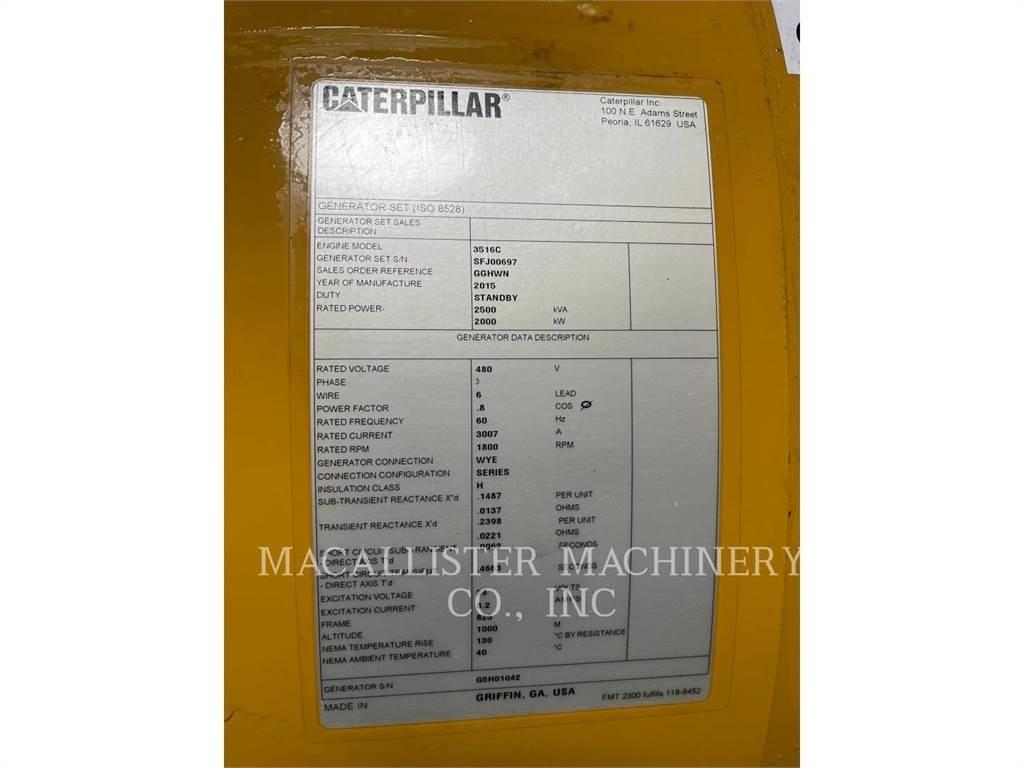CAT 3516C Дизелови генератори
