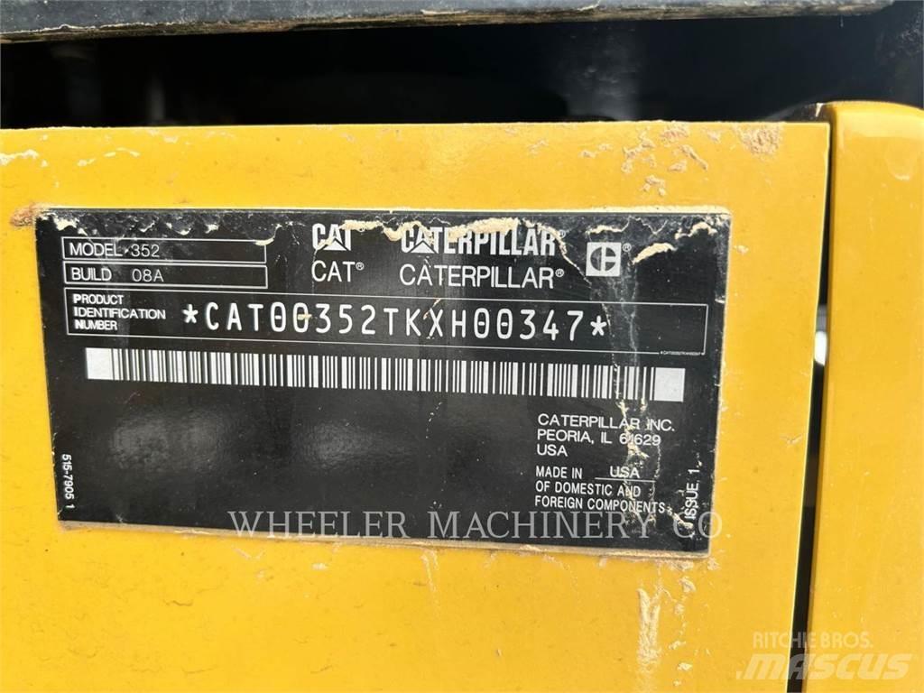 CAT 352 Верижен екскаватор