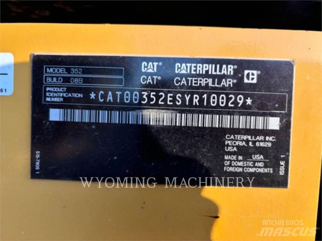 CAT 352 Верижен екскаватор