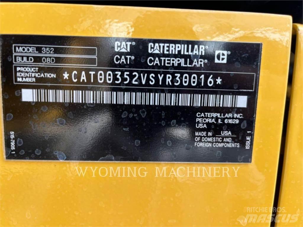 CAT 352 Верижен екскаватор