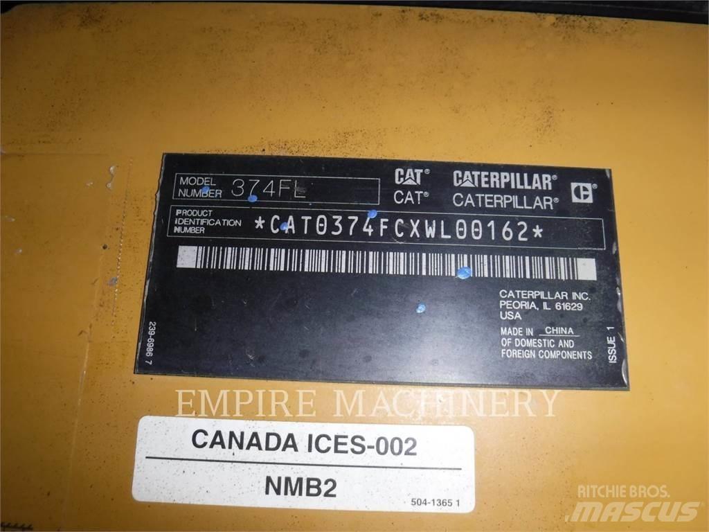 CAT 374FL Верижен екскаватор