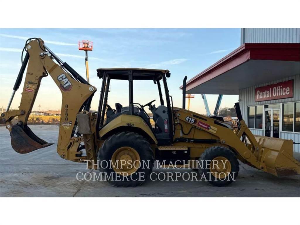 CAT 415 Товарач със заден ексватор