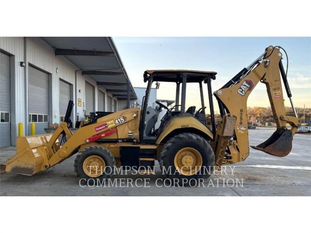 CAT 415 Товарач със заден ексватор