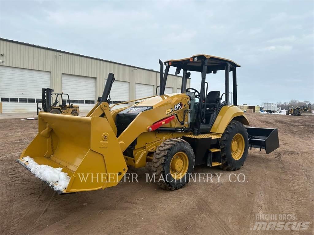 CAT 415 IL Товарач със заден ексватор